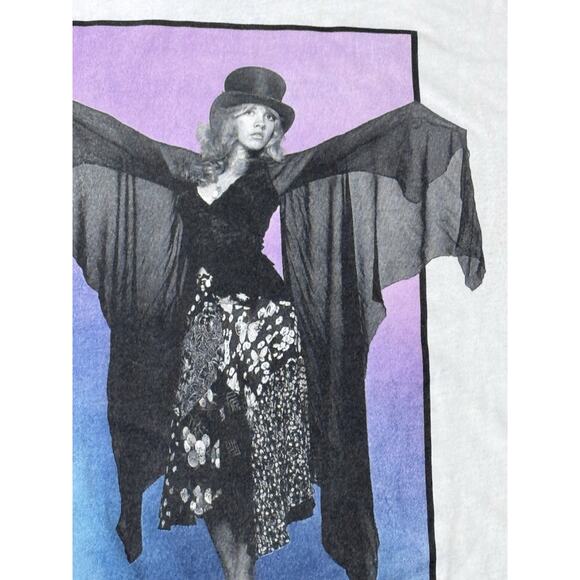 Stevie Nicks Tour 2022 Women’s T-Shirt Tee White Size X-Large Classic Rock Band - Picture 3 of 8